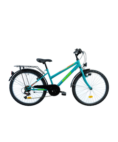 Bicicleta Copii Dhs Terrana 2414 - 24 Inch, Turcoaz