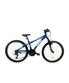 Bicicleta Copii Dhs Terrana 2423 - 24 Inch, Albastru