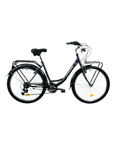 Bicicleta Oras Dhs Citadinne 2634 - 26 Inch, M, Gri Roz