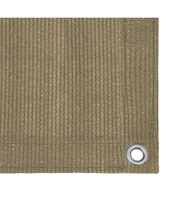 Covor pentru cort, gri taupe, 400x400 cm