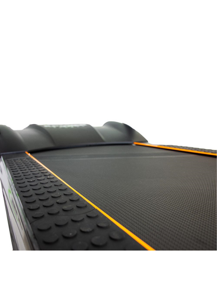 Banda de alergat profesionala 6 CP, 22 km/h viteza maxima, 18 programe prestabilite, cu sistem de amortizare al vibratiilor, 207.3 x89 x156.5 cm, negru, DHS 2550, imaginea nr. 6