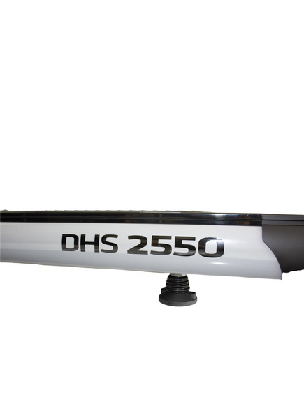 Banda de alergat profesionala 6 CP, 22 km/h viteza maxima, 18 programe prestabilite, cu sistem de amortizare al vibratiilor, 207.3 x89 x156.5 cm, negru, DHS 2550, imaginea nr. 15