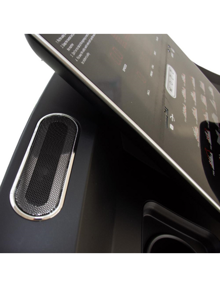 Banda de alergat profesionala 6 CP, 22 km/h viteza maxima, 18 programe prestabilite, cu sistem de amortizare al vibratiilor, 207.3 x89 x156.5 cm, negru, DHS 2550, imaginea nr. 13