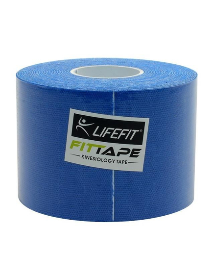 Banda Kinesio 5 cm x 5 m albastru inchis, imaginea nr. 4