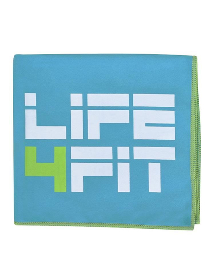 Prosop fitness Quick Dry, DHS, 70x140 cm, albastru deschis, capacitate mare de absorbtie