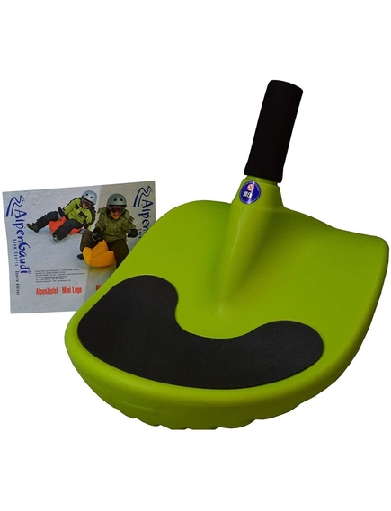Sanie glider Alpen Zipfel 42x56x40cm, verde, imaginea nr. 2