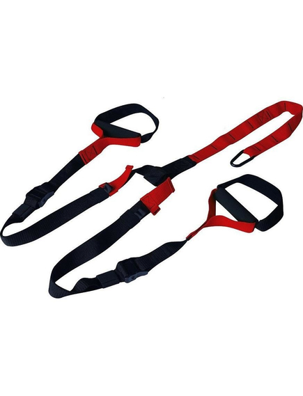 TRX - multitrainer Home Basic Negru-Rosu