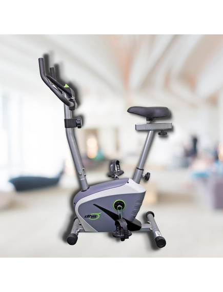Bicicleta fitness cu  8 trepte de viteza, bicicleta magnetica gri, DHS 2309, imaginea nr. 3