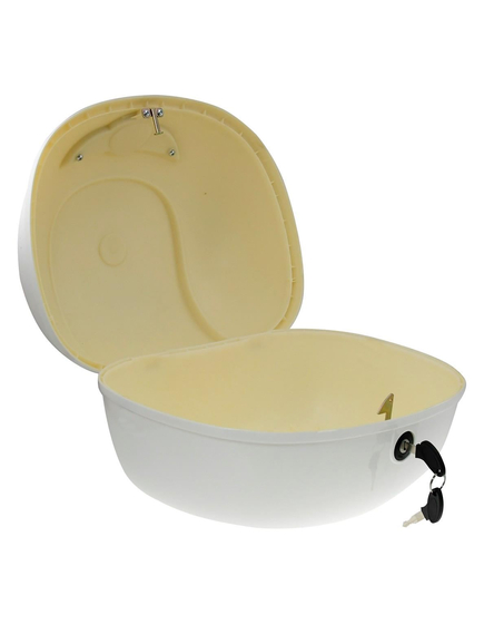 Portbagaj scuter Smart alb, imaginea nr. 3