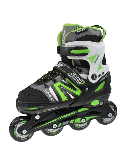 Role Marko S 31-34, rulmenți ABEC 5 din oțel carbon, blocare AUTO LOCK, cataramă velcro, șiret, imaginea nr. 2