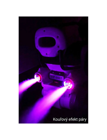 Tricicleta electrica pentru copii, DHS, alb, +3 ani,  greutate maxima 25 Kg, putere motor 25 W, autonomie 1.5 h, capacitate baterie 4.5 Ah, imaginea nr. 10