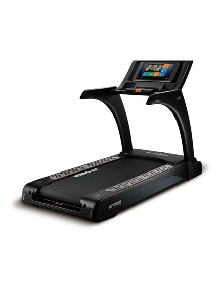 Banda de alergat profesionala 7 CP, cu wireless, neagra, viteza maxima 25 km/h, 19 programe presetate si antrenament virtual, DHS 1600