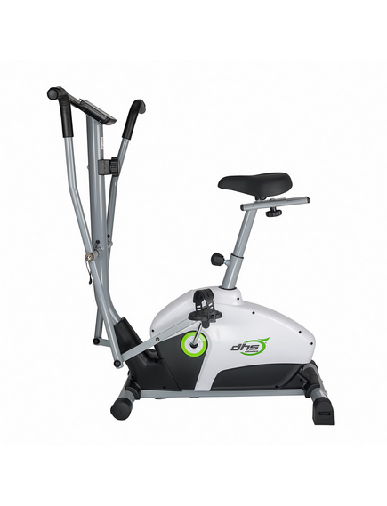 Bicicleta fitness, DHS, eliptica, magnetica, scaun reglabil, dublu sens de pedalare, 120 kg, afisaj digital, imaginea nr. 2