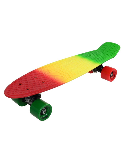 Penny board 22" Jamaica, DHS, multicolor, rulmenti ABEC 7, greutate maxima utilizator 100 kg