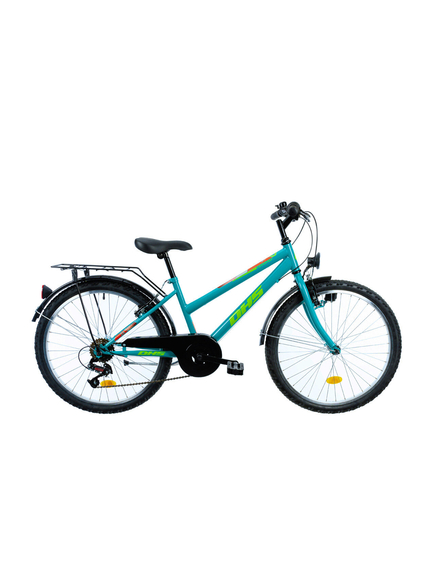 Bicicleta Copii Dhs Terrana 2414 - 24 Inch, Turcoaz