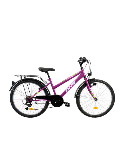 Bicicleta Copii Dhs Terrana 2414 - 24 Inch, Violet