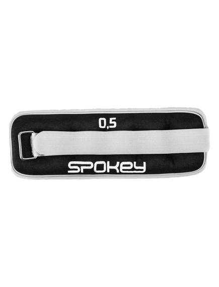 Greutati maini/picioare, 2x0.5kg, material textil, fixare velcro, albastru/negru, imaginea nr. 6