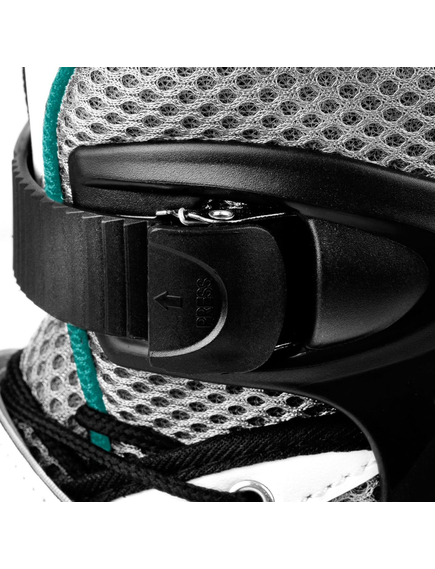 Role ARYA, DHS, negru/turcoaz, S 28-32, reglabile, otel/pvc, ABEC 7, roti 70 mm, imaginea nr. 5