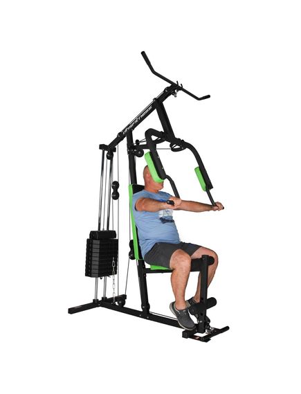Aparat multifunctional 1 Post, greutati de 50 kg incluse, aparat fitness DHS 1001-3G, imaginea nr. 7