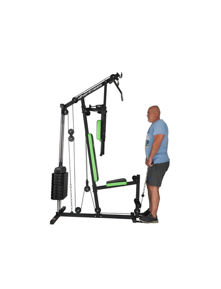 Aparat multifunctional 1 Post, greutati de 50 kg incluse, aparat fitness DHS 1001-3G, imaginea nr. 6