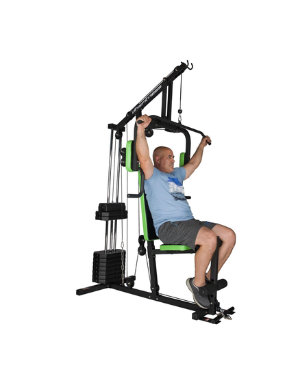Aparat multifunctional 1 Post, greutati de 50 kg incluse, aparat fitness DHS 1001-3G, imaginea nr. 8