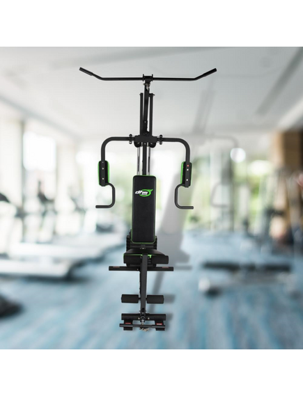 Aparat multifunctional 1 Post, greutati de 50 kg incluse, aparat fitness DHS 1001-3G, imaginea nr. 3