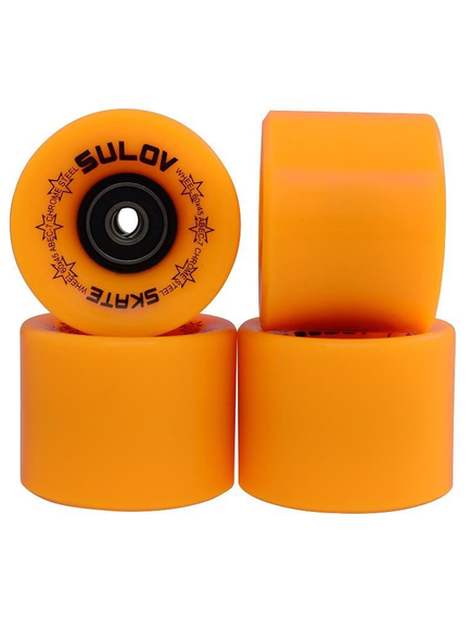Set 4 roti Penny board, orange
