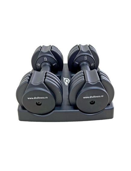 Set gantere reglabile DHS 5014, 180 grade, 2x6kg, imaginea nr. 3