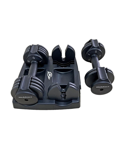 Set gantere reglabile DHS 5014, 180 grade, 2x6kg, imaginea nr. 4