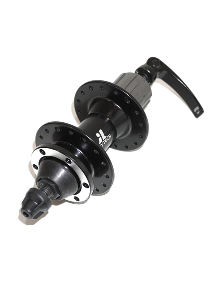 Butuc spate disc Joytech D762TSE,32H, Alu, Ax QR5-R270, 7 8 9 10V, imaginea nr. 2