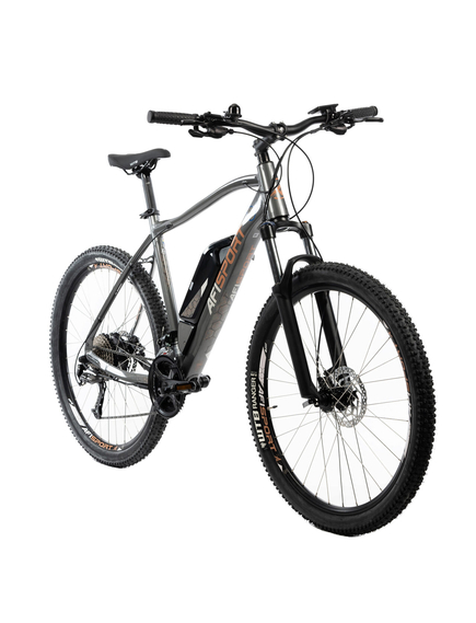 Bicicleta Electrica Afisport M17 - 27.5 Inch, L-XL, Gri, imaginea nr. 2