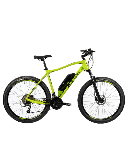 Bicicleta Electrica Afisport M17 - 27.5 Inch, L-XL, Verde