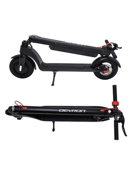 Trotineta electrica adulti, pliabila, motor 350W, negru, Devron Zerga X8, imaginea nr. 10