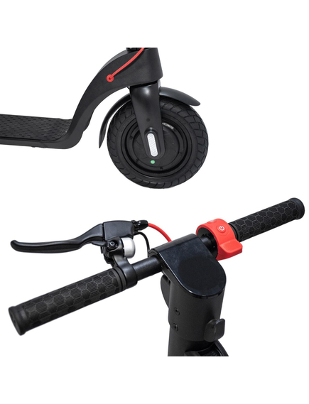 Trotineta electrica adulti, pliabila, motor 350W, negru, Devron Zerga X8, imaginea nr. 13