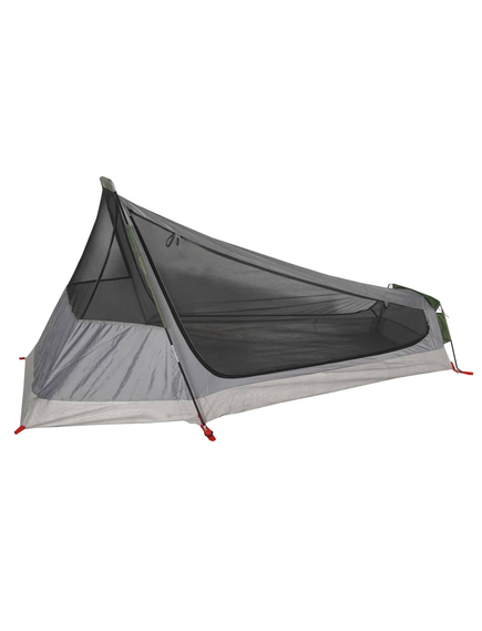 Cort de camping tunel pentru 1 persoană, verde, impermeabil, imaginea nr. 9