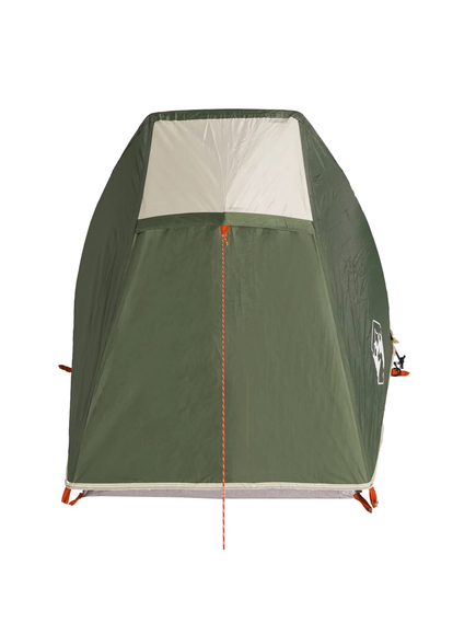 Cort de camping tunel pentru 1 persoană, verde, impermeabil, imaginea nr. 7