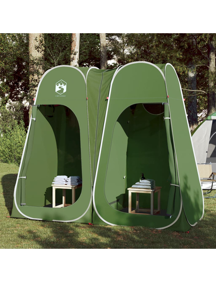 Cort de intimitate pop-up, verde, impermeabil