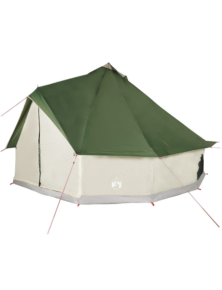 Cort de familie tipi pentru 8 persoane, verde, impermeabil, imaginea nr. 2