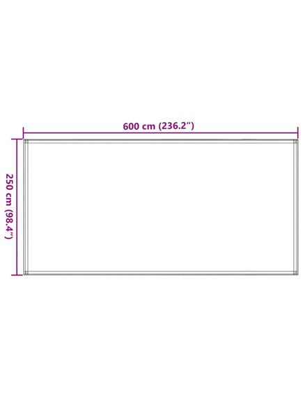 Covor pentru cort, nisipiu, 250x600 cm, hdpe, imaginea nr. 8