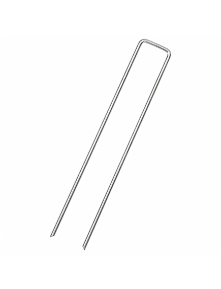 Țăruși de pământ în formă de u 50 buc. 20x4 cm oțel galvanizat, imaginea nr. 2