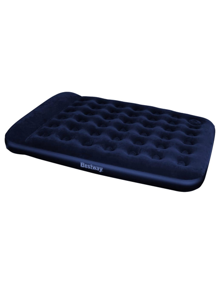 Bestway saltea gonflabilă catifelată cu pompă de picior, 203x152x28 cm, imaginea nr. 3