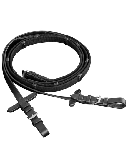 Căpăstru din piele pentru ponei cu dârlog și zăbală, negru, imaginea nr. 2