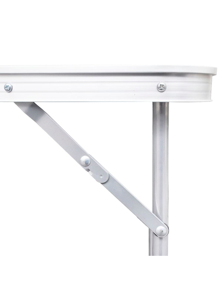 Masă camping din aluminiu reglabilă 180 x 60 cm, imaginea nr. 3