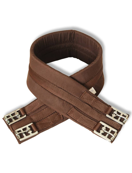 Set echitație cu șa 40,6 cm din piele naturală maro, imaginea nr. 7