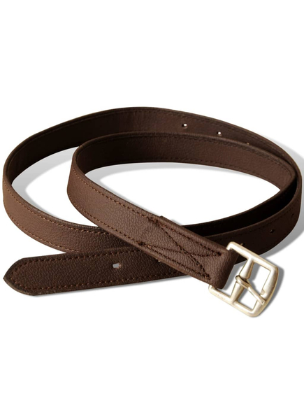 Set echitație cu șa 40,6 cm din piele naturală maro, imaginea nr. 6