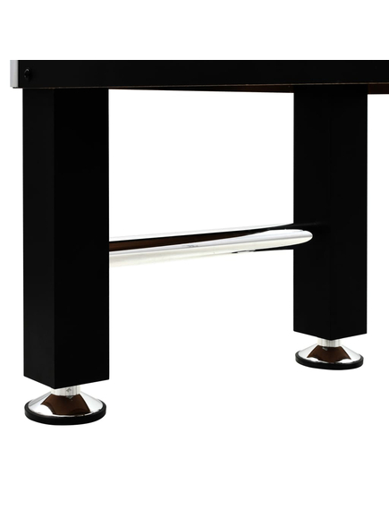 Masă de fotbal, negru, 140 x 74,5 x 87,5 cm, oțel, 60 kg, imaginea nr. 10