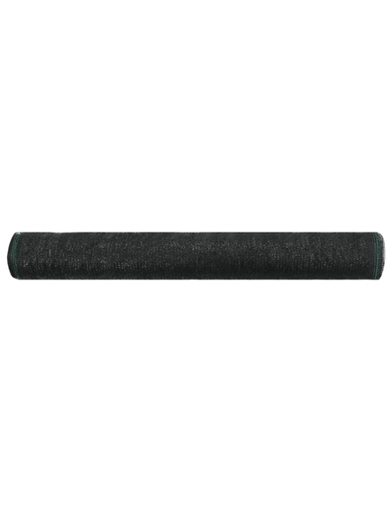 Plasă teren de tenis, negru, 2x50 m, hdpe