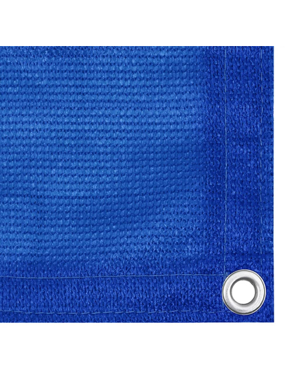 Covor pentru cort, albastru, 250x600 cm, hdpe