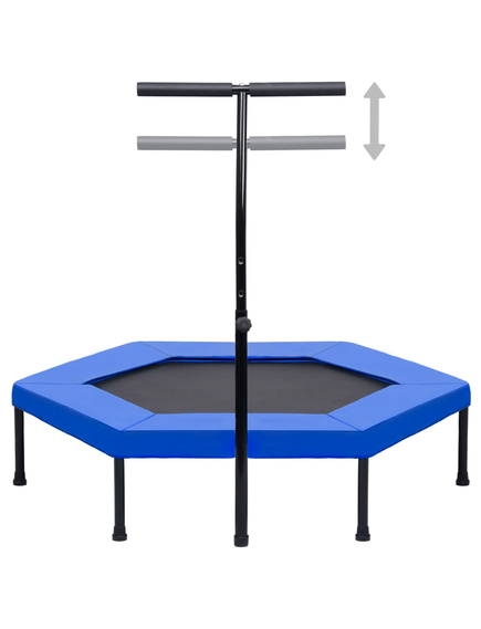 Trambulină de fitness mâner și margine siguranță 122 cm hexagon, imaginea nr. 2