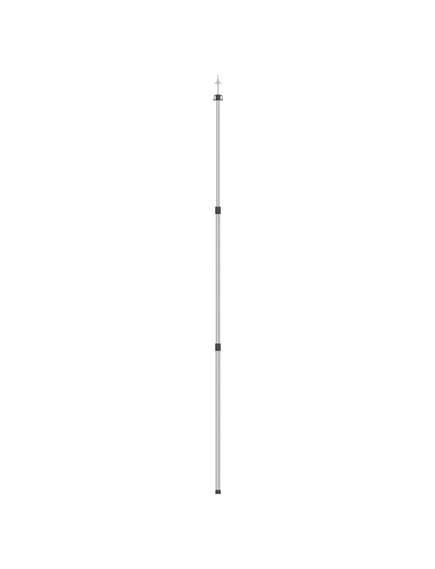 Stâlp telescopic pentru prelată, 102-260 cm, aluminiu